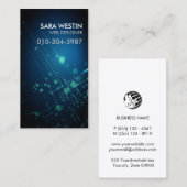 くもの巣デザイナーブルーサーキットテクノロジー 名刺 (正面/裏面)