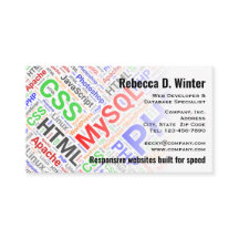 くもの巣デベロッパーカラフルワードアートプロフェッショナル