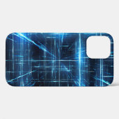 くもの巣ネットワークの光点 Case-Mate iPhoneケース (裏面 (横))