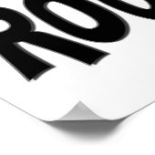 くもの巣プログラマー・ロック！ポスタープリント ポスター (角)