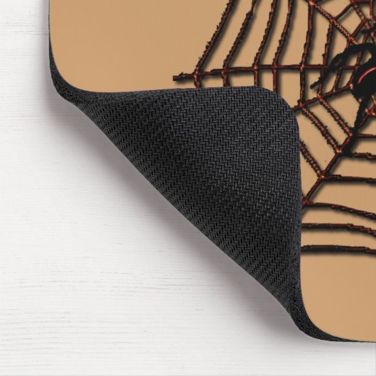 くもの巣中毒 マウスパッド (コーナー)