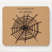 くもの巣中毒 マウスパッド (正面)