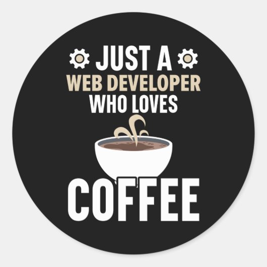 くもの巣開発者プログラマコードWebサイト開発Cof ラウンドシール (正面)