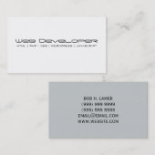 くもの巣開発者名刺 名刺 (正面/裏面)