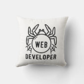 くもの巣開発者 クッション (裏面)