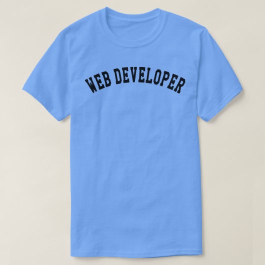 くもの巣開発者 Tシャツ (デザイン正面)