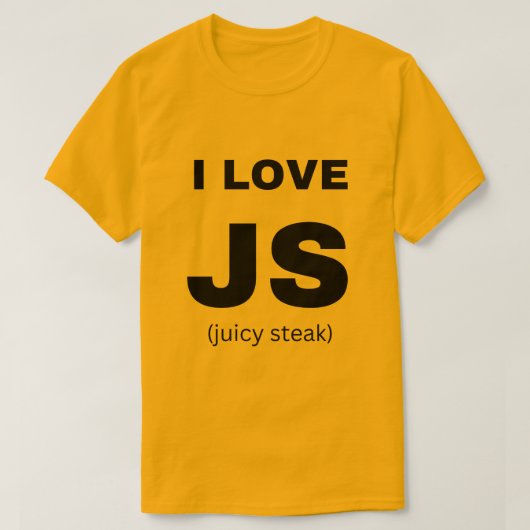 くもの巣開発者JavaScriptプログラミおもしろいング Tシャツ (デザイン正面)