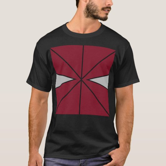 くもの巣頭 Tシャツ (正面)
