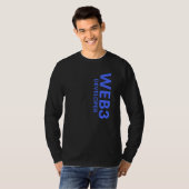 くもの巣3開発者分散暗号通貨くもの巣3 0 Tシャツ (正面フル)