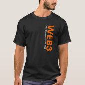 くもの巣3 Crypto Blockchain Nft Internet3 0 Defi Metav Tシャツ (正面)
