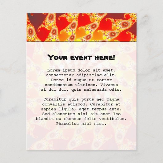 くもの巣 チラシ (正面)