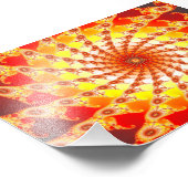 くもの巣 フォトプリント            (角)