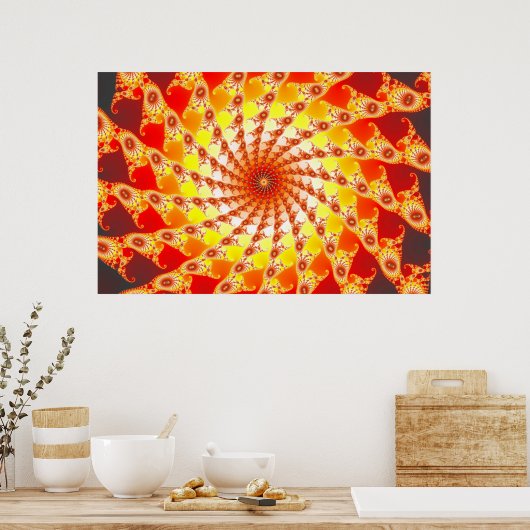 くもの巣 ポスター (キッチン)