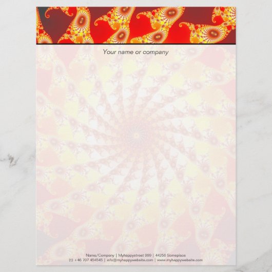 くもの巣 レターヘッド (正面)