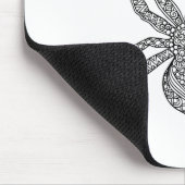 くもの落書き マウスパッド (コーナー)