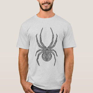 くもの落書き Tシャツ