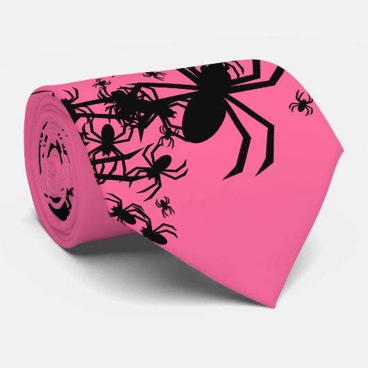 くもはピンクで結びましたり、黒くします ネクタイ (ロール)