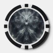 くもりの霊体 ポーカーチップ (正面)