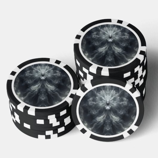 くもりの霊体 ポーカーチップ (積み重ね)