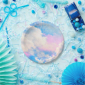 くもり空の淡い色合い1 ペーパープレート (パーティー)