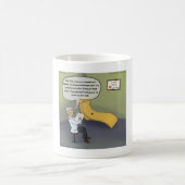 くも恐怖症おもしろい漫画 コーヒーマグカップ (中央)