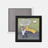 くも恐怖症おもしろい漫画 マグネット (正面/裏面)