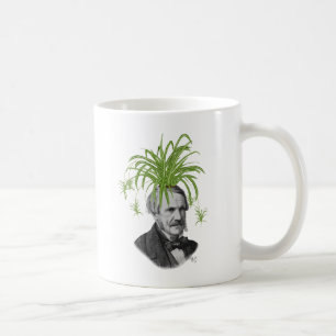 くも植物の頭部 コーヒーマグカップ