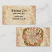 くも花のリース 名刺 (正面/裏面)