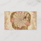 くも花のリース 名刺 (裏面)