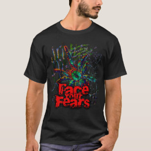 [くも]のあなたの恐れに直面して下さい Tシャツ