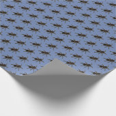 くも ラッピングペーパー (角)