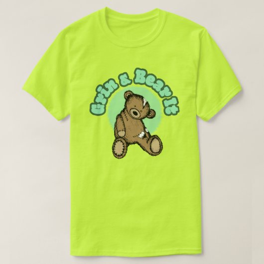 くよくよするなよ Tシャツ (デザイン正面)