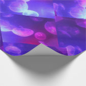 くらげのキルトの包装紙 ラッピングペーパー (角)