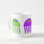 くらげのマグ コーヒーマグカップ (正面左)