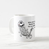 くらげのマグ コーヒーマグカップ (正面左)