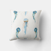 くらげの枕(白い) クッション (裏面)