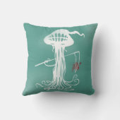 くらげの海のScyheの枕 クッション (裏面)