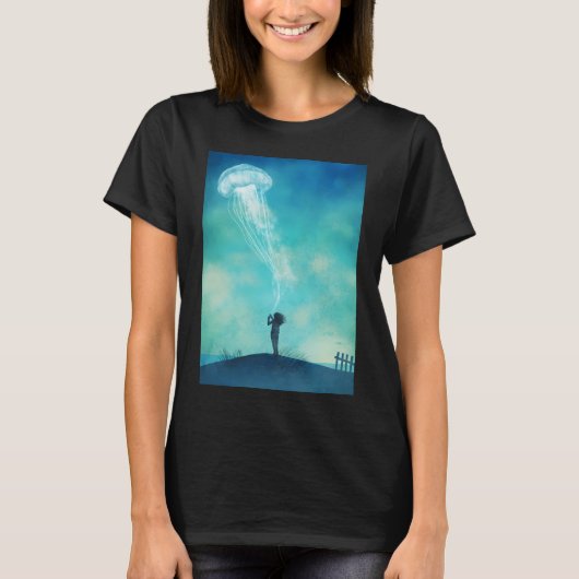 くらげの話 Tシャツ (正面)