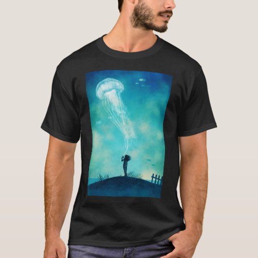 くらげの話 Tシャツ (正面)