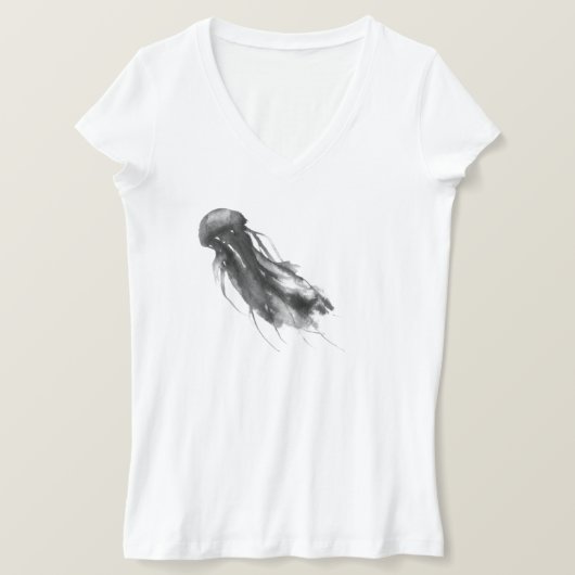 くらげはクールです Tシャツ (デザイン正面)