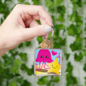 くらげ愛 キーホルダー (手)