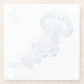 くらげ ガラスコースター (裏面)