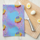 くらげ キッチンタオル (四つ折り)