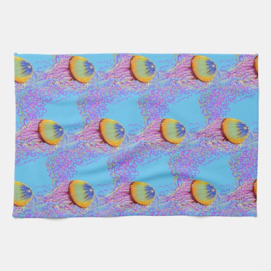 くらげ キッチンタオル (横)