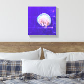 くらげ キャンバスプリント (インサイチュ (寝室))