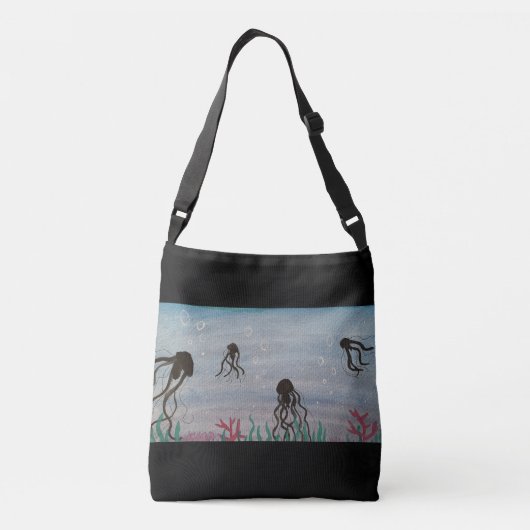 くらげ クロスボディバッグ (裏面)