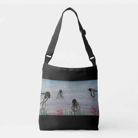 くらげ クロスボディバッグ (正面)