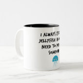 くらげ ツートーンマグカップ (正面左)