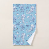 くらげ バスタオルセット (ハンドタオル)