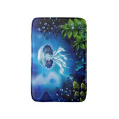 くらげ バスマット (正面縦)